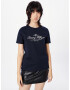 TOMMY HILFIGER Tricou bleumarin / alb - Pled.ro