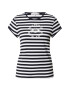 TOMMY HILFIGER Tricou bleumarin / alb - Pled.ro