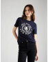 TOMMY HILFIGER Tricou bleumarin / alb - Pled.ro