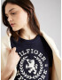 TOMMY HILFIGER Tricou bleumarin / alb - Pled.ro