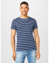 TOMMY HILFIGER Tricou bleumarin / albastru fumuriu / roșu / alb - Pled.ro