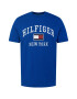 TOMMY HILFIGER Tricou bleumarin / albastru regal / roși aprins / alb - Pled.ro