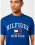 TOMMY HILFIGER Tricou bleumarin / albastru regal / roși aprins / alb - Pled.ro