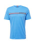 TOMMY HILFIGER Tricou bleumarin / azuriu / negru / alb - Pled.ro