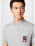 TOMMY HILFIGER Tricou bleumarin / gri amestecat / roşu închis - Pled.ro