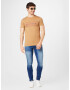 TOMMY HILFIGER Tricou bleumarin / maro deschis / roz - Pled.ro