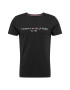 TOMMY HILFIGER Tricou bleumarin / negru / alb - Pled.ro