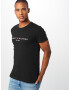 TOMMY HILFIGER Tricou bleumarin / negru / alb - Pled.ro