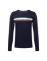 TOMMY HILFIGER Tricou bleumarin / roșu / alb - Pled.ro