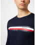 TOMMY HILFIGER Tricou bleumarin / roșu / alb - Pled.ro