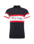 TOMMY HILFIGER Tricou bleumarin / roșu / alb - Pled.ro