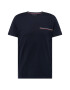 TOMMY HILFIGER Tricou bleumarin / roșu / alb - Pled.ro