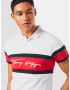 TOMMY HILFIGER Tricou bleumarin / roșu / alb - Pled.ro