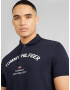 TOMMY HILFIGER Tricou bleumarin / roșu / alb - Pled.ro