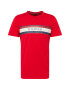 TOMMY HILFIGER Tricou bleumarin / roșu / alb - Pled.ro