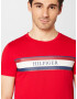 TOMMY HILFIGER Tricou bleumarin / roșu / alb - Pled.ro