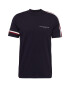 TOMMY HILFIGER Tricou bleumarin / roșu / alb - Pled.ro