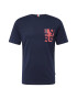 TOMMY HILFIGER Tricou bleumarin / roșu deschis / alb - Pled.ro