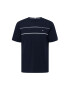 TOMMY HILFIGER Tricou bleumarin / roșu intens / alb - Pled.ro