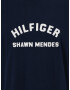 TOMMY HILFIGER Tricou bleumarin / roșu intens / alb murdar - Pled.ro