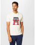 TOMMY HILFIGER Tricou bleumarin / roșu pepene / alb murdar - Pled.ro