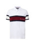 TOMMY HILFIGER Tricou bleumarin / roșu vin / negru / alb - Pled.ro