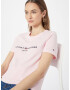 TOMMY HILFIGER Tricou bleumarin / roz pastel / roșu / alb - Pled.ro