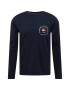 TOMMY HILFIGER Tricou bleumarin / sângeriu / alb - Pled.ro