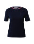 TOMMY HILFIGER Tricou 'BREE' albastru închis / roșu / alb - Pled.ro