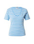 TOMMY HILFIGER Tricou 'Cody' albastru fumuriu / alb - Pled.ro