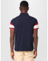 TOMMY HILFIGER Tricou crem / bleumarin / roşu închis - Pled.ro