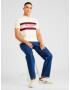 TOMMY HILFIGER Tricou crem / roșu / negru - Pled.ro