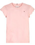 TOMMY HILFIGER Tricou 'ESSENTIAL' roz - Pled.ro