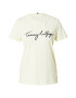 TOMMY HILFIGER Tricou galben pastel / negru - Pled.ro