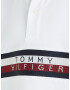 TOMMY HILFIGER Tricou 'GLOBAL STRIPE' bleumarin / roșu / alb - Pled.ro