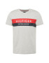 TOMMY HILFIGER Tricou gri amestecat / roși aprins / negru / alb - Pled.ro