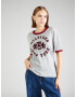 TOMMY HILFIGER Tricou gri amestecat / roșu burgundy - Pled.ro