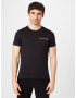 TOMMY HILFIGER Tricou negru / alb - Pled.ro