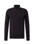 TOMMY HILFIGER Tricou negru / alb - Pled.ro