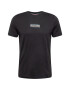 TOMMY HILFIGER Tricou negru / alb - Pled.ro