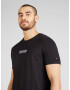 TOMMY HILFIGER Tricou negru / alb - Pled.ro