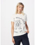 TOMMY HILFIGER Tricou negru / alb coajă de ou - Pled.ro