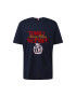 TOMMY HILFIGER Tricou 'POP' albastru noapte / portocaliu / roşu închis / alb murdar - Pled.ro