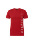 TOMMY HILFIGER Tricou purpuriu / alb - Pled.ro