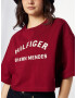 TOMMY HILFIGER Tricou roșu / alb - Pled.ro