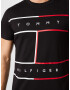 TOMMY HILFIGER Tricou roșu / negru / alb - Pled.ro