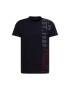 TOMMY HILFIGER Tricou roșu / negru / alb - Pled.ro