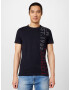 TOMMY HILFIGER Tricou roșu / negru / alb - Pled.ro