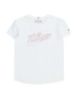 TOMMY HILFIGER Tricou roz / alb - Pled.ro