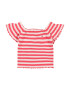 TOMMY HILFIGER Tricou roz pitaya / alb - Pled.ro